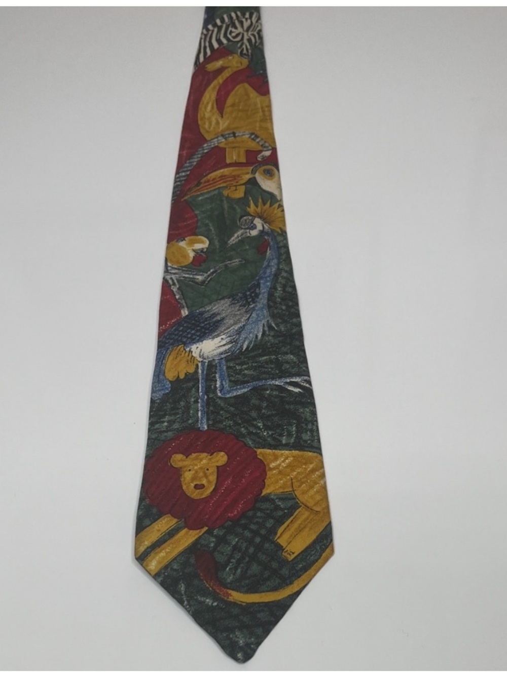 World Wildlife Silk Tie Men's